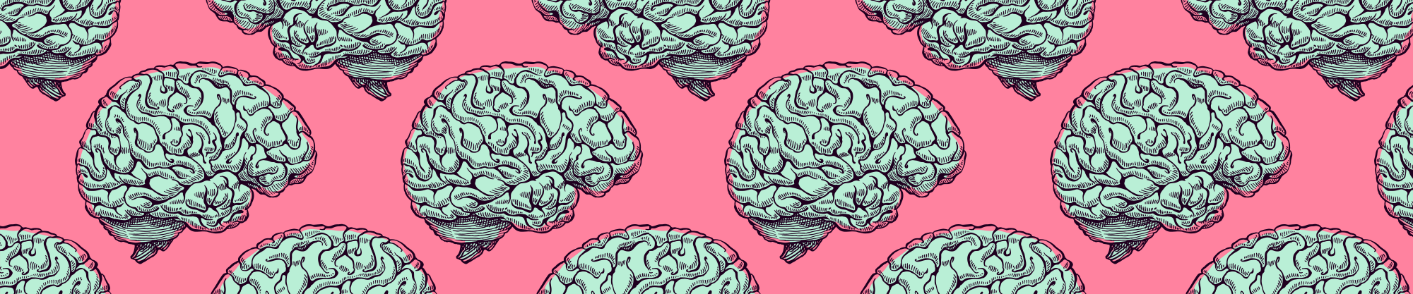 Brain Illustration Background